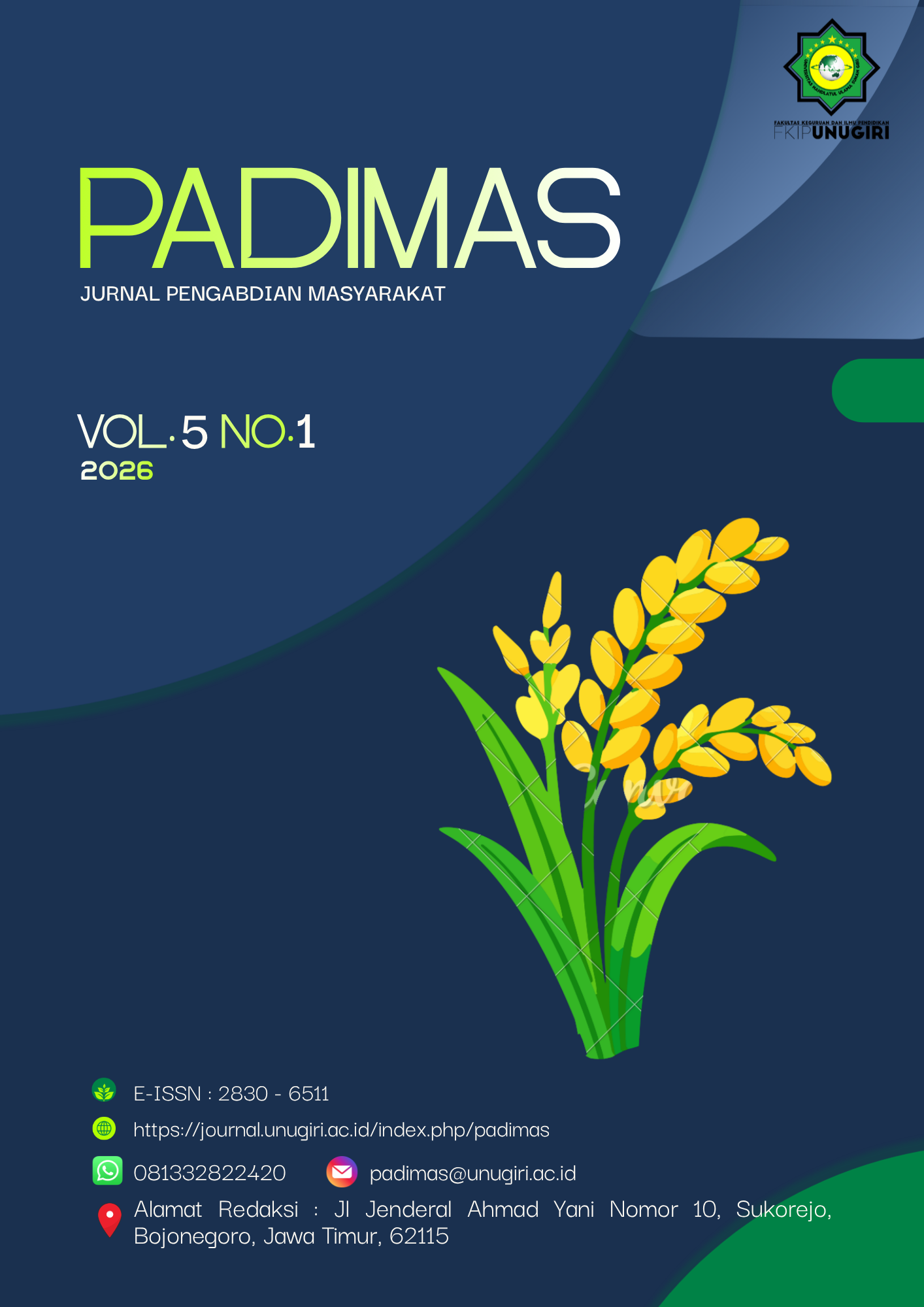 					View Vol. 5 No. 01 (2026): Padimas (Jurnal Pengabdian Masyarakat)
				